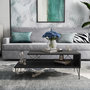Voir la diapositive 2 : Habitat et Jardin Table basse en bois  Loire  100 x 50 x 40 cm - Anthracite