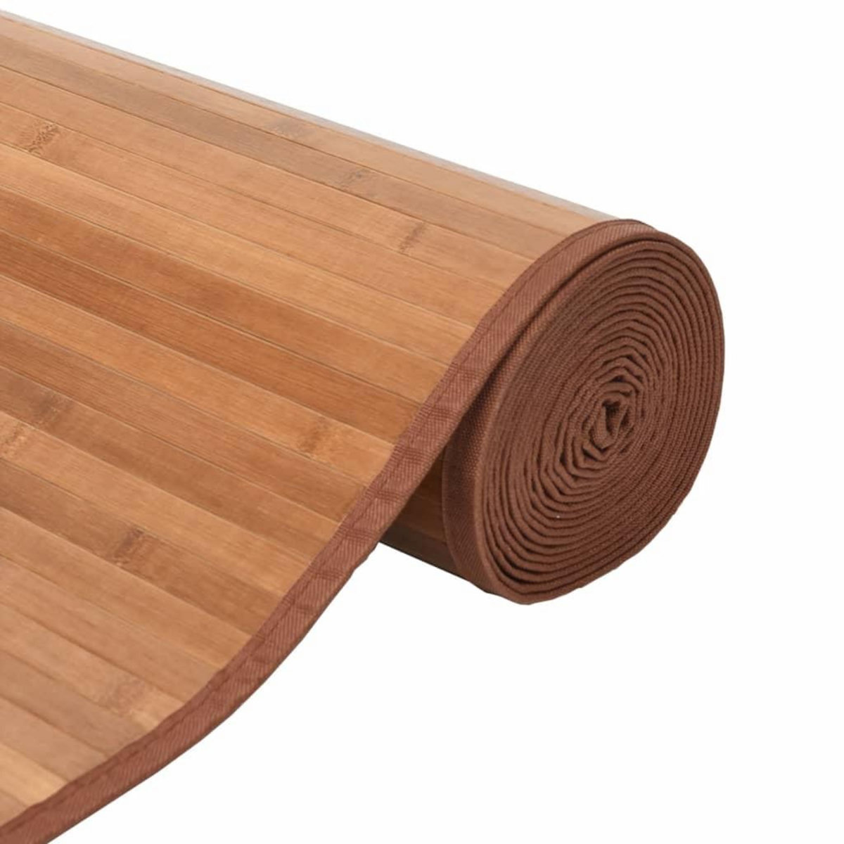 VIDAXL Tapis rectangulaire naturel 60x1000 cm bambou