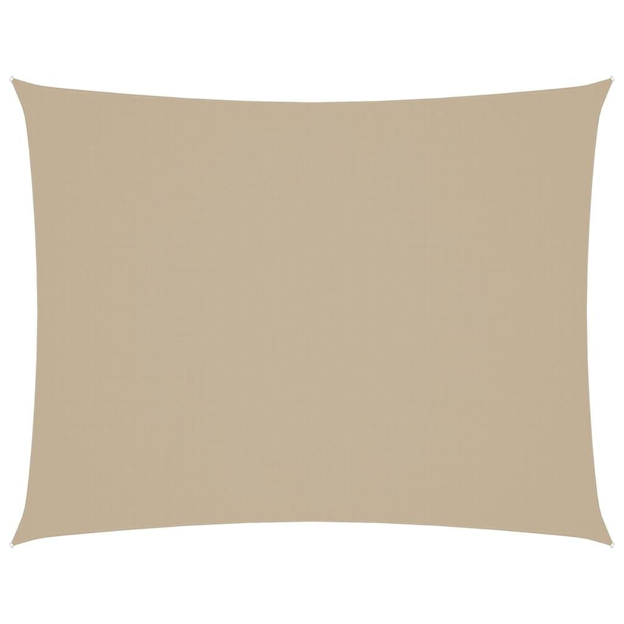 Voir la diapositive 2 : VIDAXL Voile de parasol tissu oxford rectangulaire 3x4 m beige