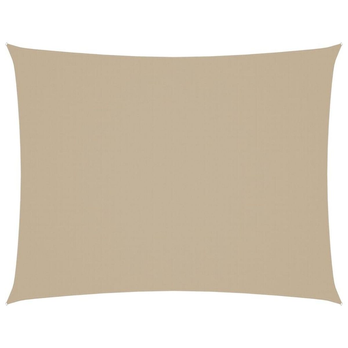 VIDAXL Voile de parasol tissu oxford rectangulaire 3x4 m beige