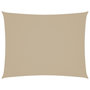 Voir la diapositive 2 : VIDAXL Voile de parasol tissu oxford rectangulaire 3x4 m beige