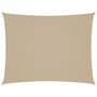 Voir la diapositive 2 : VIDAXL Voile de parasol tissu oxford rectangulaire 3x4 m beige