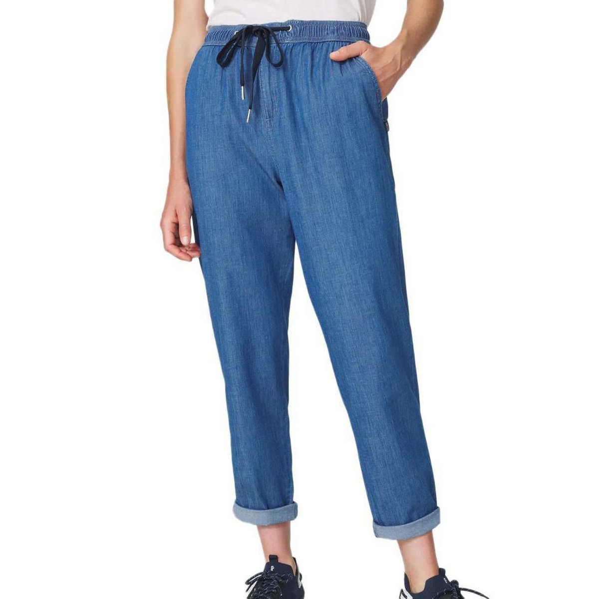 TBS Pantalon fluide  Foncé Femme TBS Stone