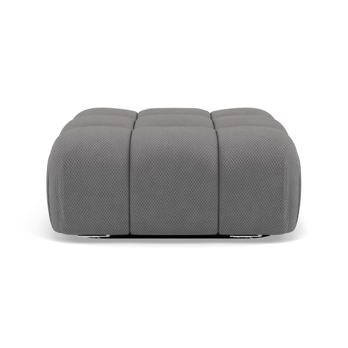 LISA DESIGN Ruby - pouf en velours texturé