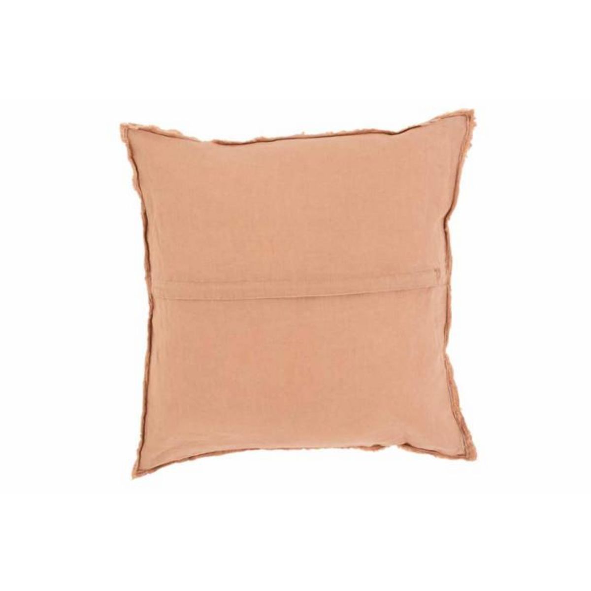 Paris Prix Coussin Déco  Bord Court  45x45cm Rouille