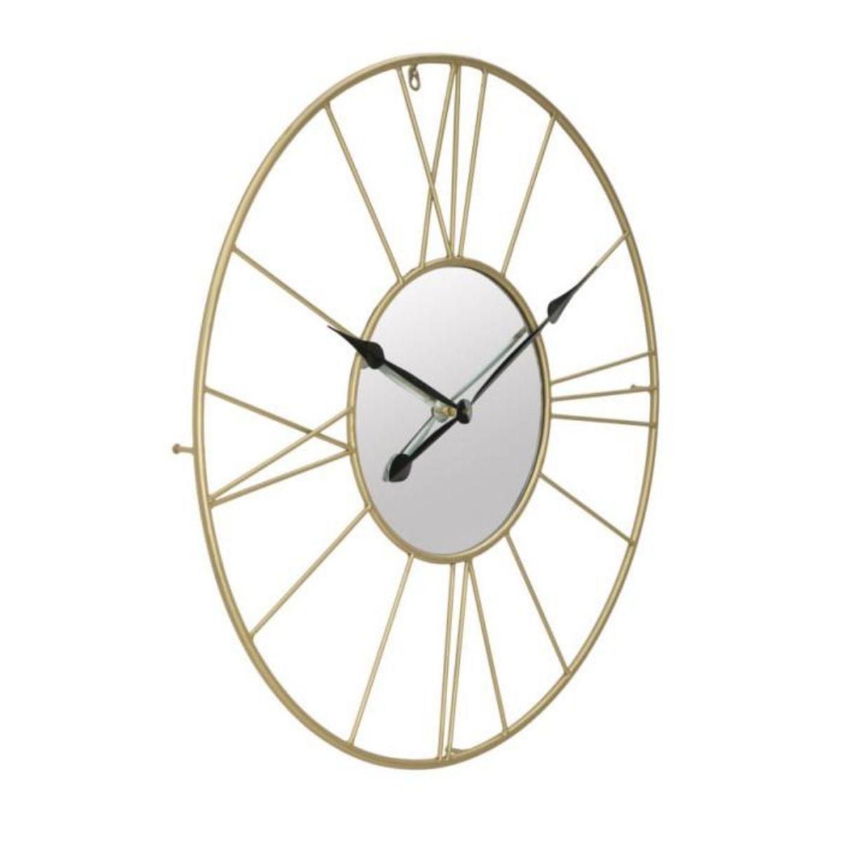 Paris Prix Horloge Murale Avec Miroir  Glam Stick  80cm Or
