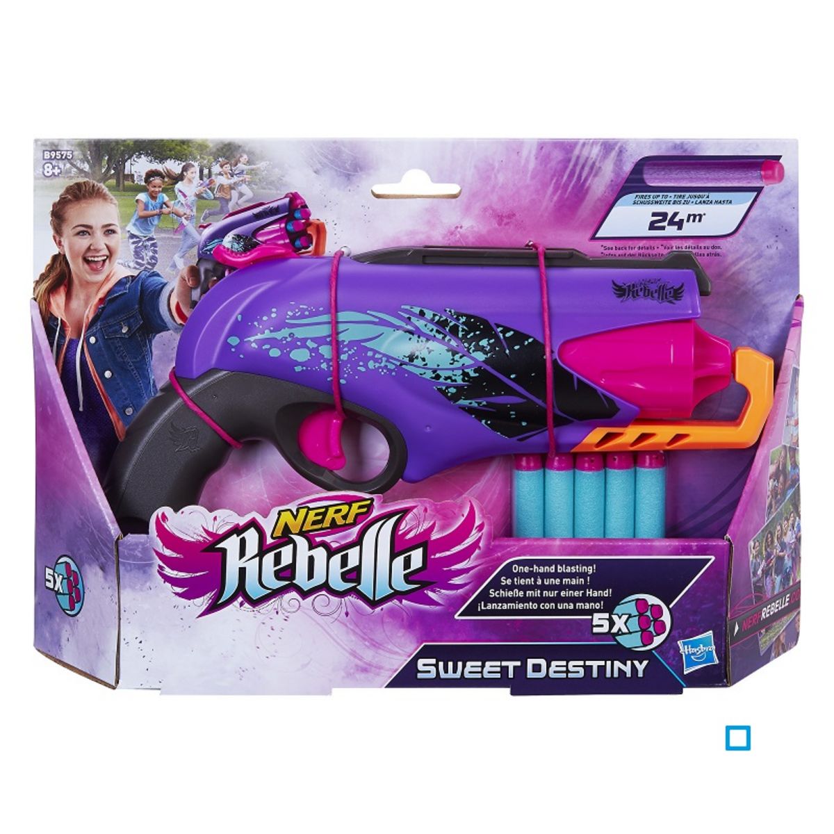 HASBRO Pistolet sweet destiny - Nerf Rebelle