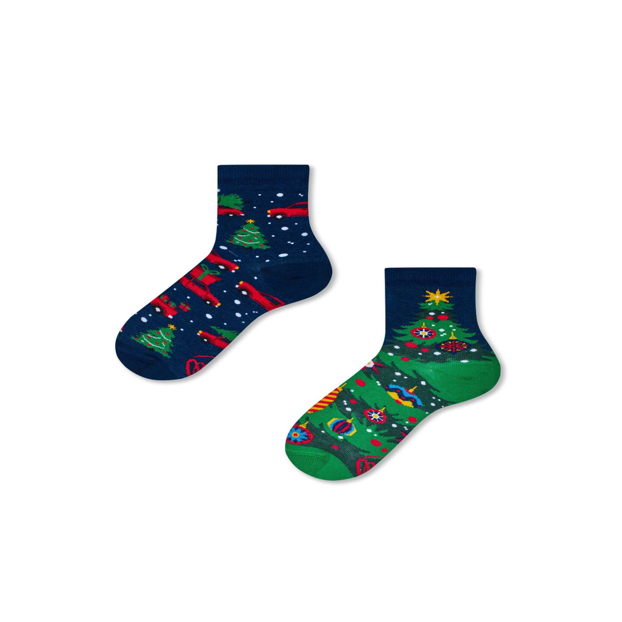 MANY MORNINGS Chaussettes enfants xmas tree. Coloris disponibles : Multicolore