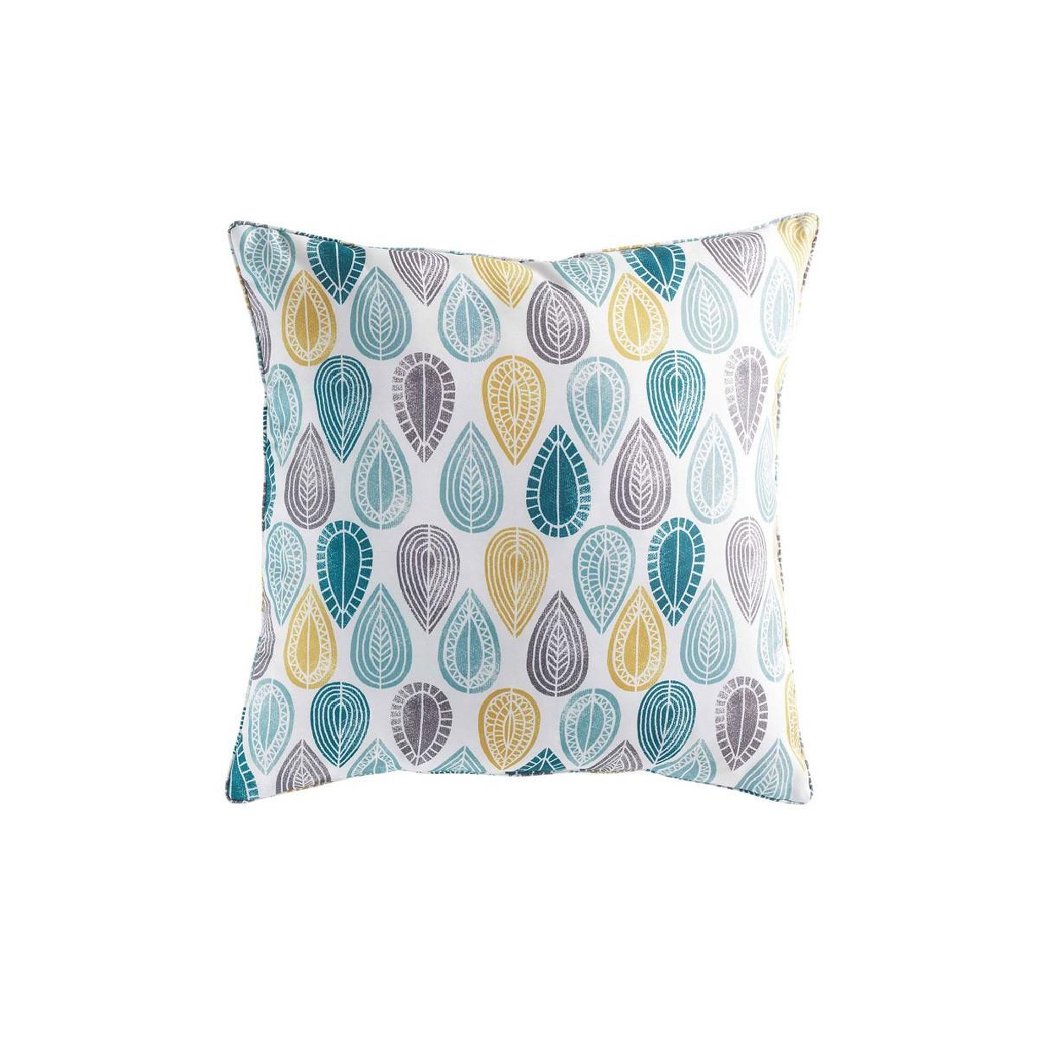 Douceur d'Intérieur Coussin Déco  Palpito  60x60cm Blanc & Bleu