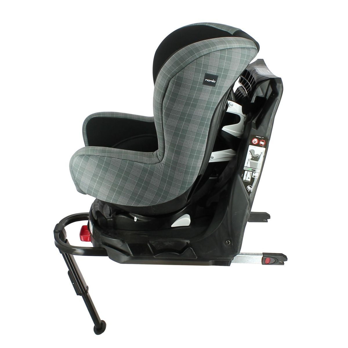 NANIA Siège auto isofix et pivotant groupe 0+/1 REVO avec jambe de force Nania London