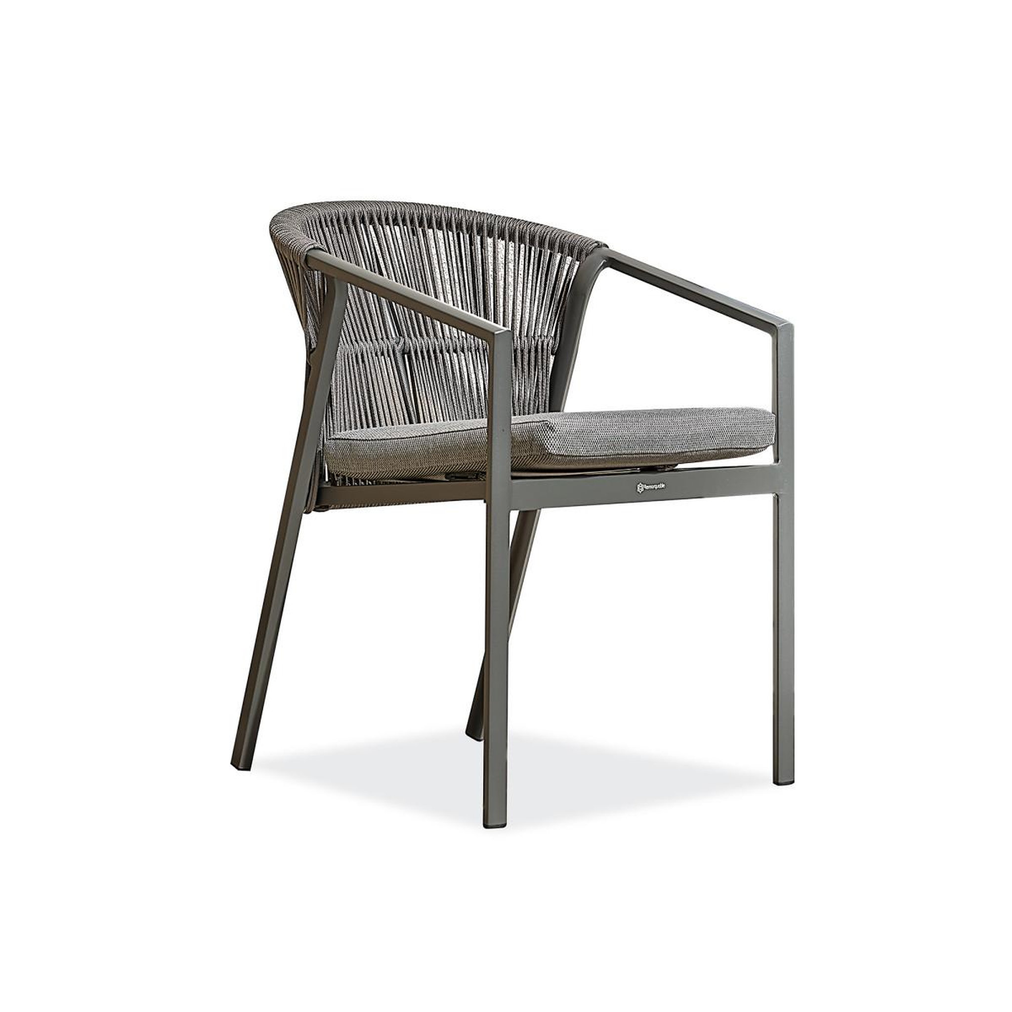 Paris Prix Fauteuil de jardin empilable  gambi  79cm anthracite