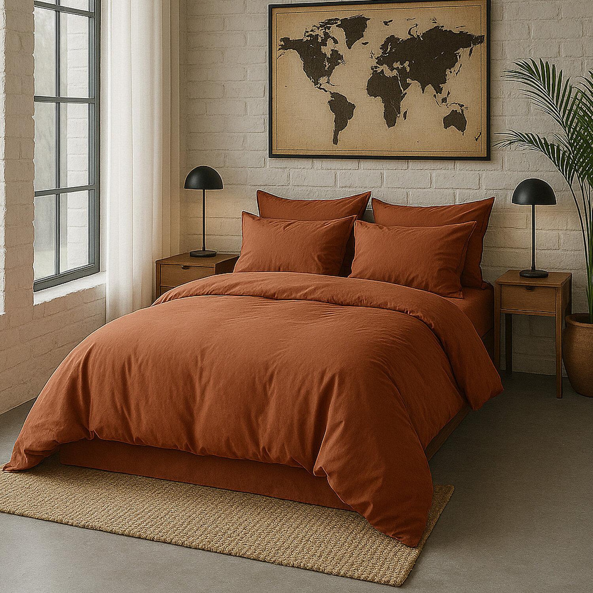 Voir la diapositive 3 : BATON ROUGE Taie d'oreiller 100% percale de coton