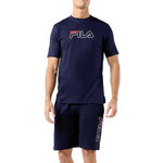 FILA Ensemble Marine Homme Fila SS24SPM089. Coloris disponibles : Bleu