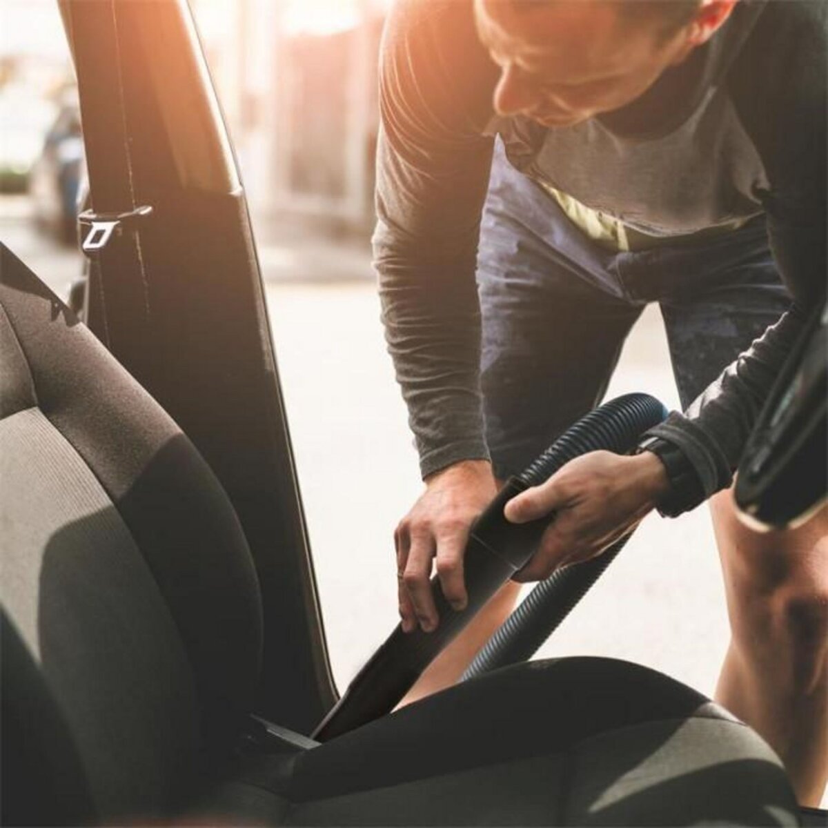 Paris Prix Embout d'Aspirateur  Extension Flexible  60cm Noir