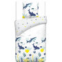 Voir la diapositive 2 : ACTUEL Parure housse de couette enfant en coton MARIN