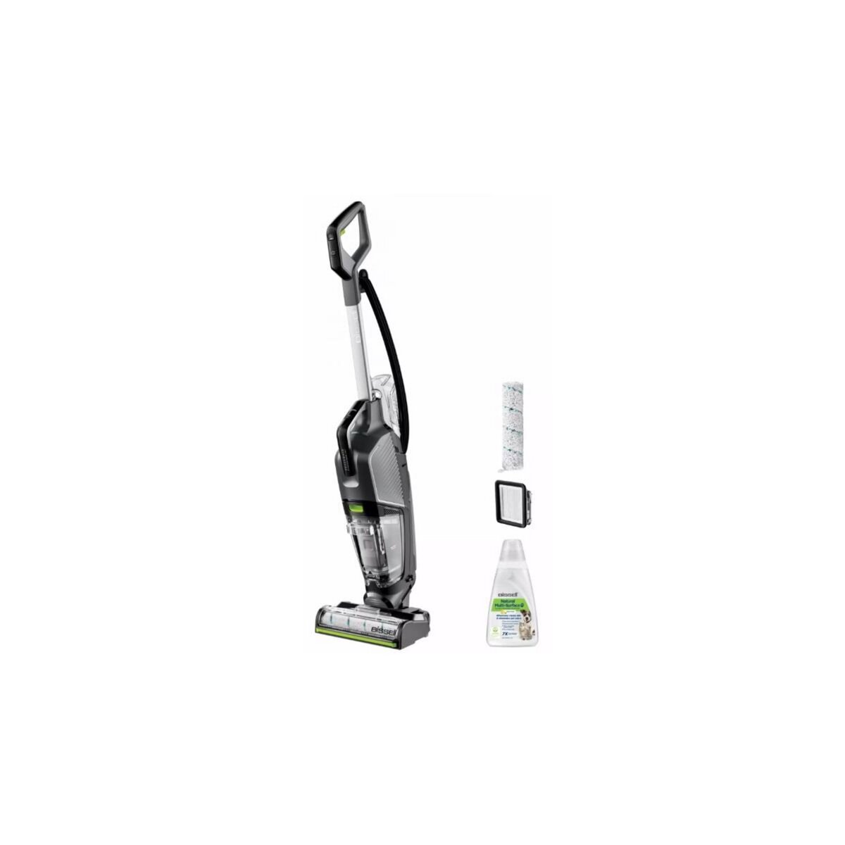 BISSELL Nettoyeur vapeur balai 3en1 filaire 1100w gris - 3527N
