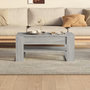 Voir la diapositive 5 : VIDAXL Table basse sonoma gris 102x55x45 cm bois d ingénierie