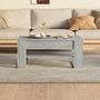 Voir la diapositive 5 : VIDAXL Table basse sonoma gris 102x55x45 cm bois d ingénierie