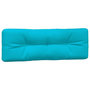 Voir la diapositive 4 : VIDAXL Coussins de palette lot de 3 turquoise tissu