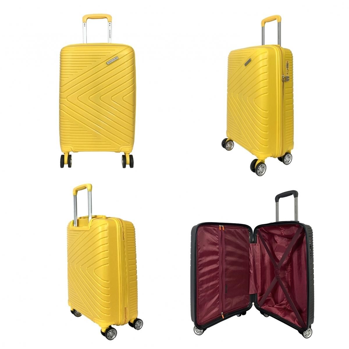 David Jones Lot 3 valises rigides dont 1 valise cabine TSA