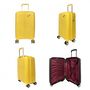 Voir la diapositive 3 : David Jones Lot 3 valises rigides dont 1 valise cabine TSA