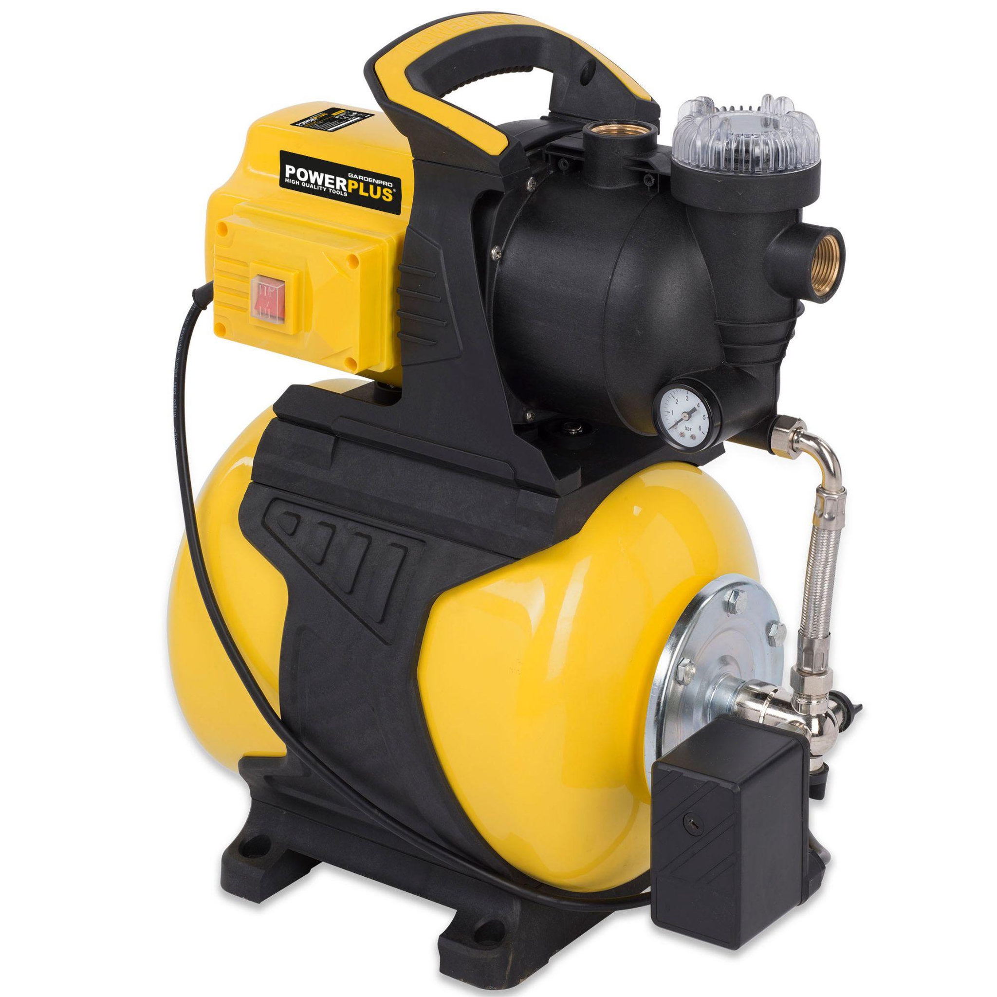 POWERPLUSWATER Surpresseur avec préfiltre 600w 3000l-h