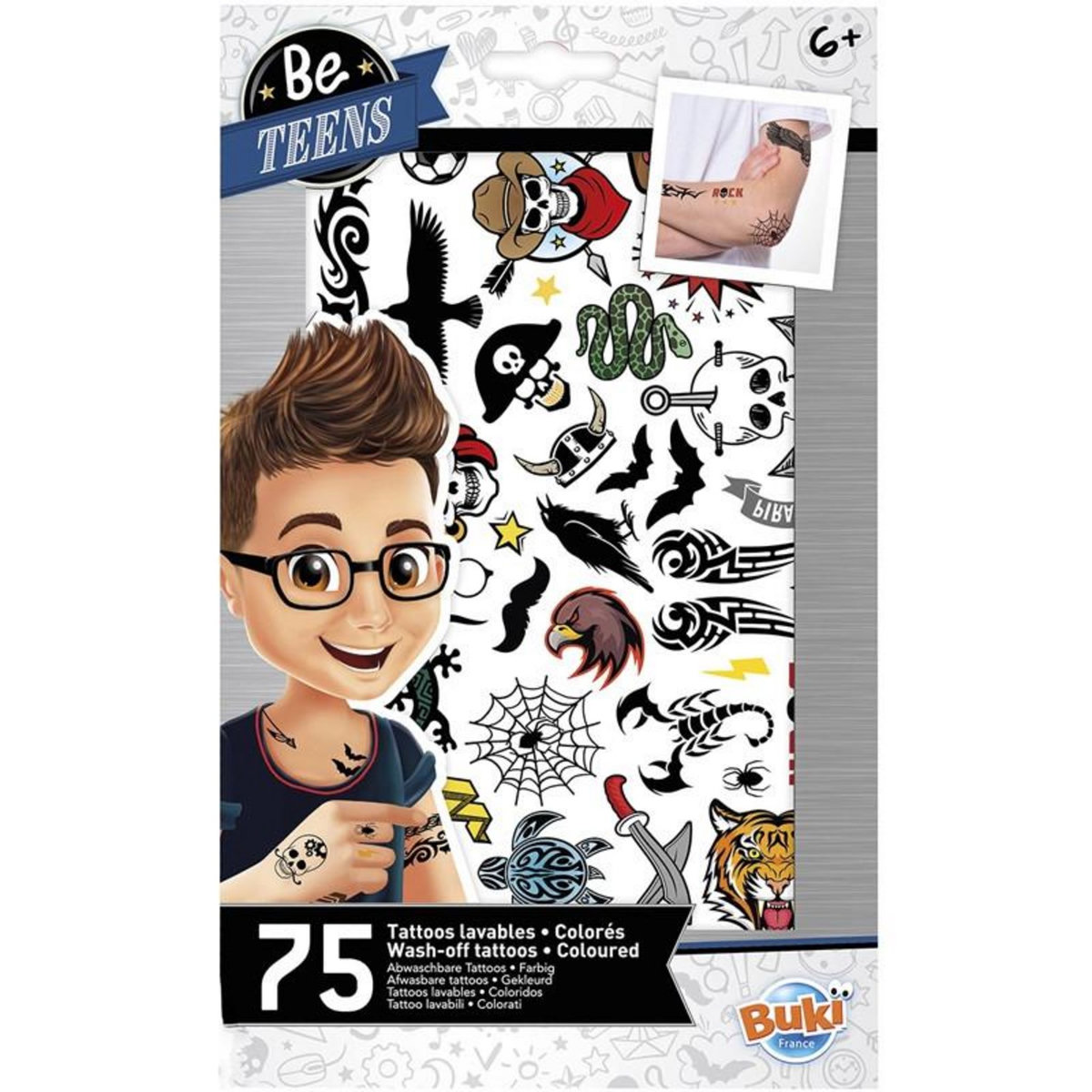 BUKI 75 TATTOOS GARCONS BUKI BUITA006