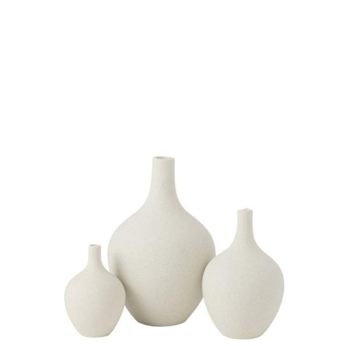 Paris Prix Vase Déco en Porcelaine  Iva  32cm Blanc