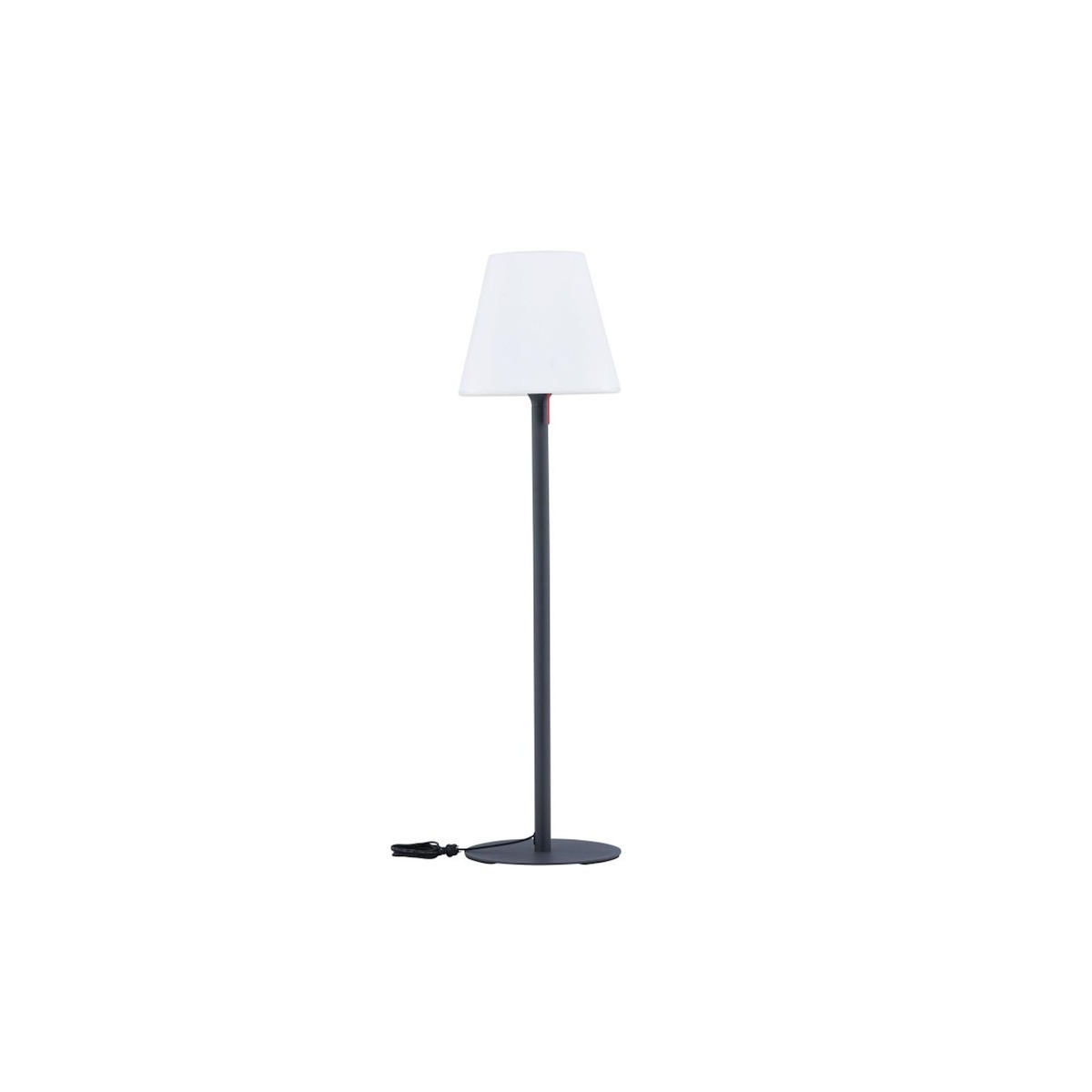 Paris Prix Lampadaire d'Extérieur  Moris  187cm Blanc & Noir