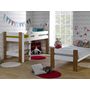 Voir la diapositive 3 : JUNIOR PROVENCE Lit superposé modulable 90x190 cm avec sommier CODY