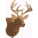 Graine créative Trophee renne en carton grand modele