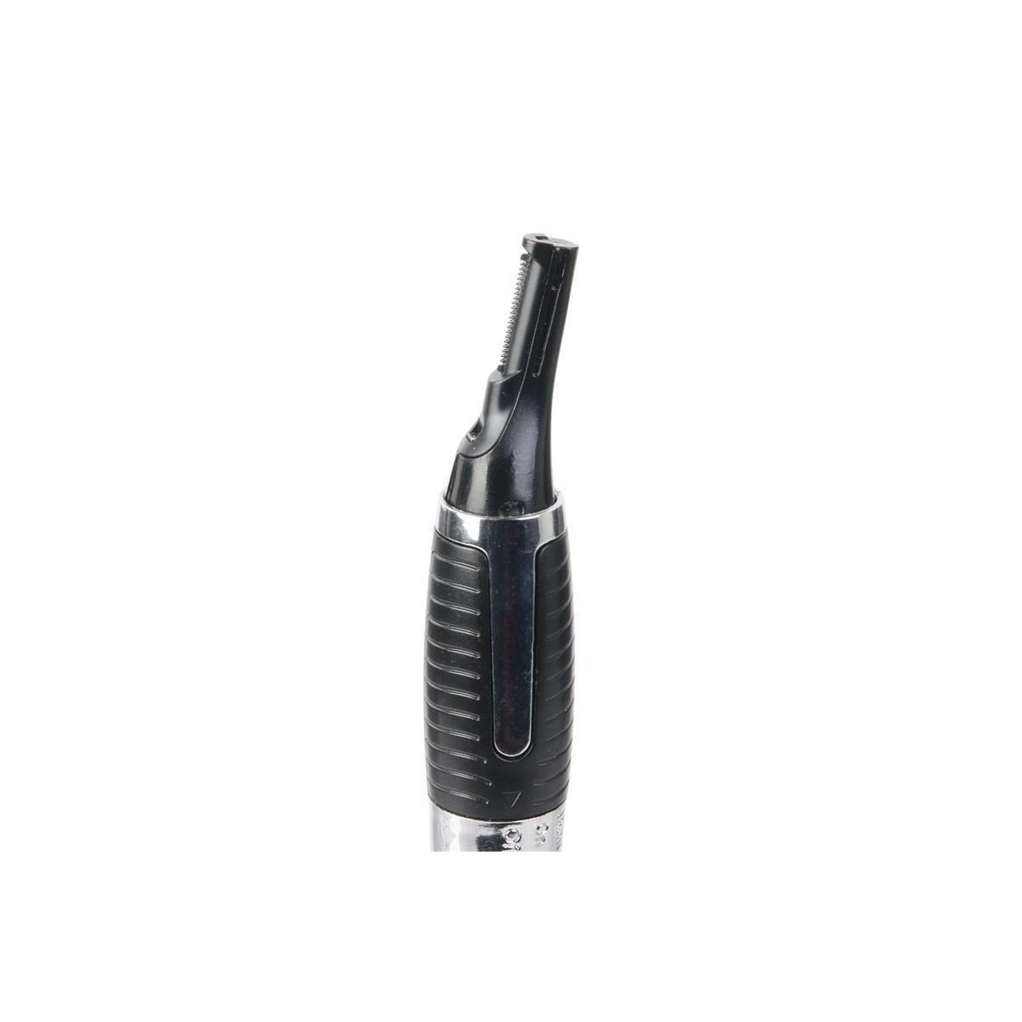 Voir la diapositive 2 : Cosmetic Club Rasoir de précision  multi-embouts  14cm noir