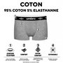 Voir la diapositive 2 : UMBRO Lot de 4 Boxers coton homme