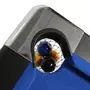 PLAY4FUN Billard pliable, Table de Billard avec Accessoires, 193 x 109 x 81 cm - Noir et Tapis Bleu