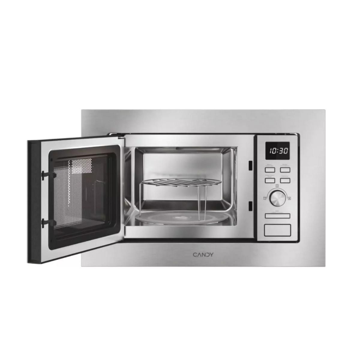 Candy Micro-ondes gril encastrable 20l 800w inox - CA20FMW7NG