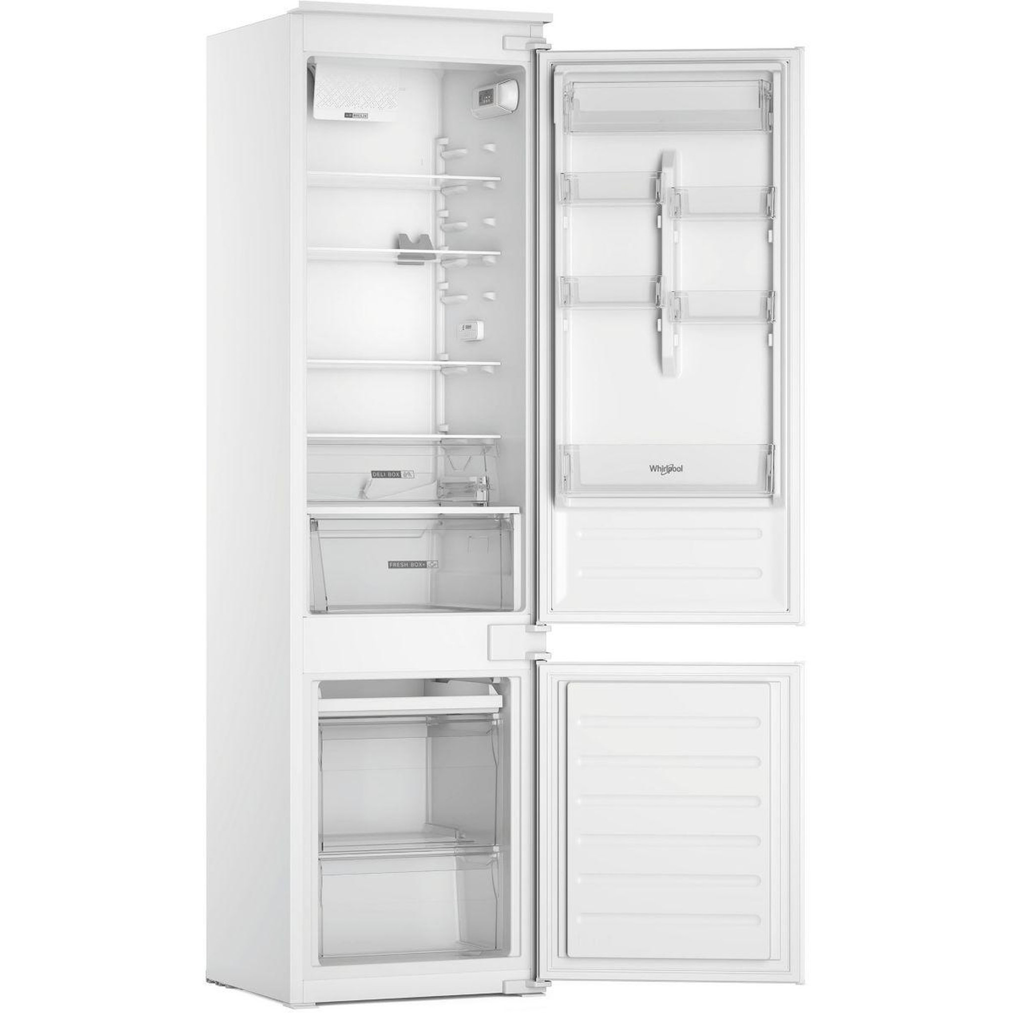 Voir la diapositive 3 : Whirlpool Réfrigérateur combiné encastrable whc20d021b2 6ème sens 193cm