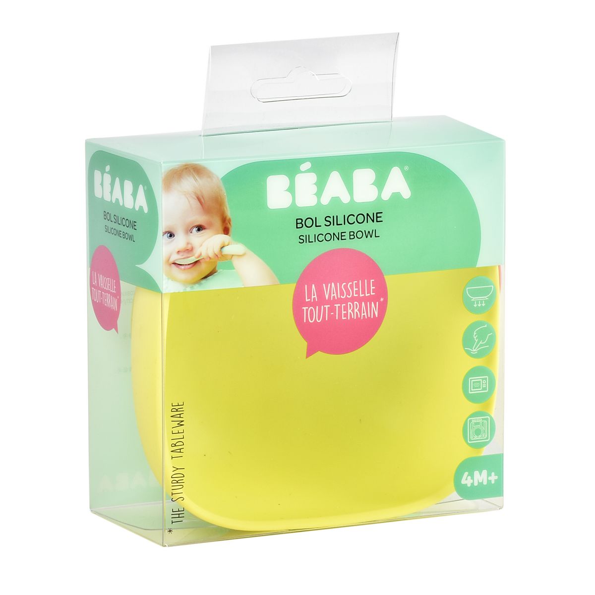 BEABA Bol en silicone avec ventouse 