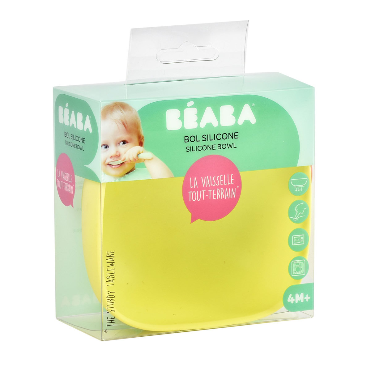 BEABA Bol en silicone avec ventouse 