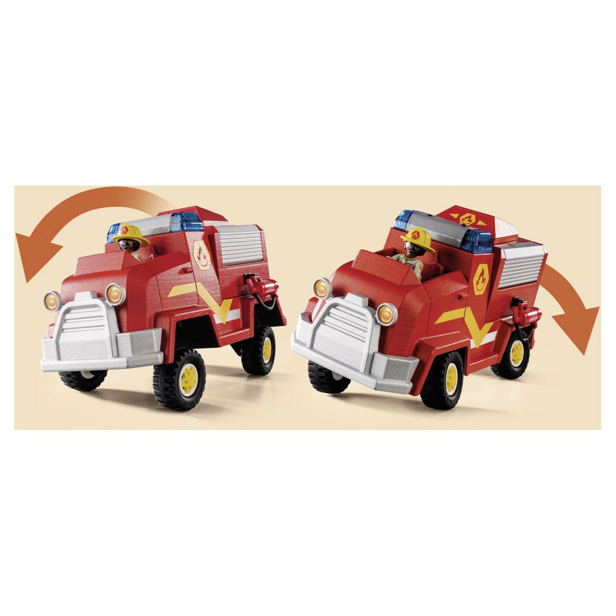 PLAYMOBIL Duck on call 70914 Véhicule de pompier