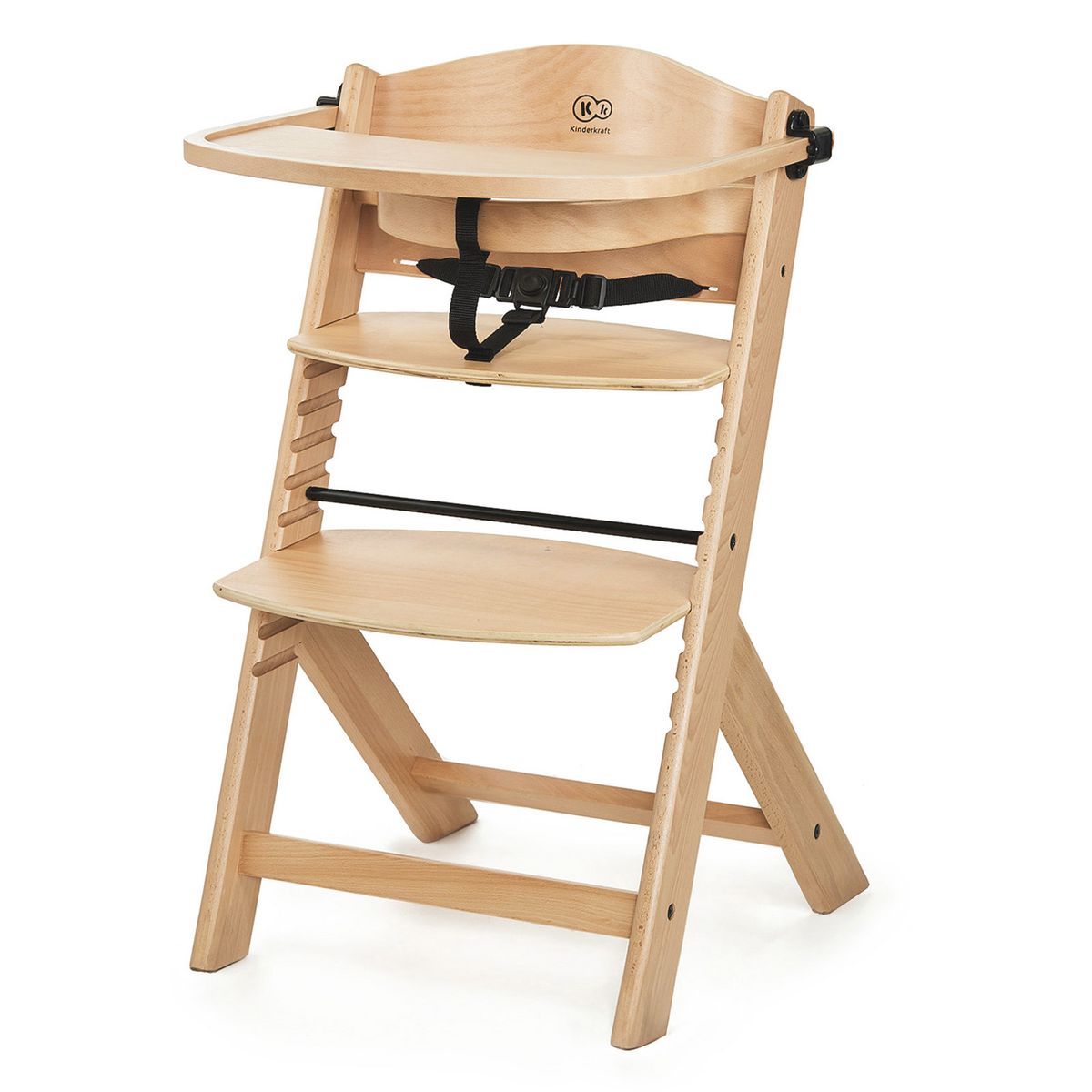 KINDERKRAFT chaise haute ENOCK + transat CALMEE gris