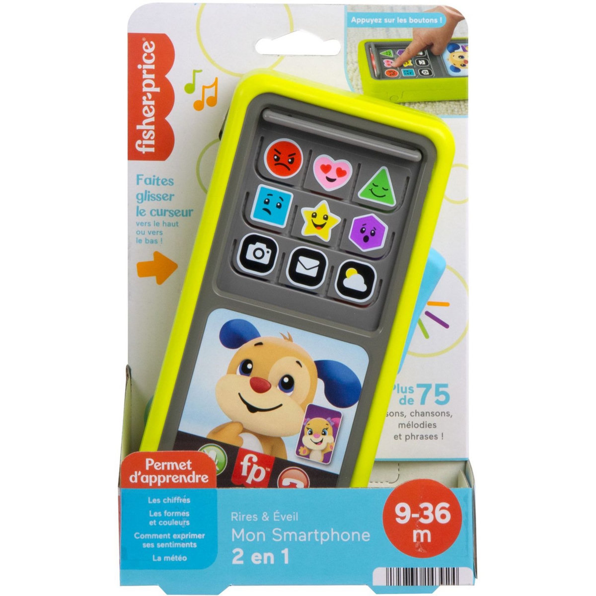 MATTEL Mon premier smartphone Emojis
