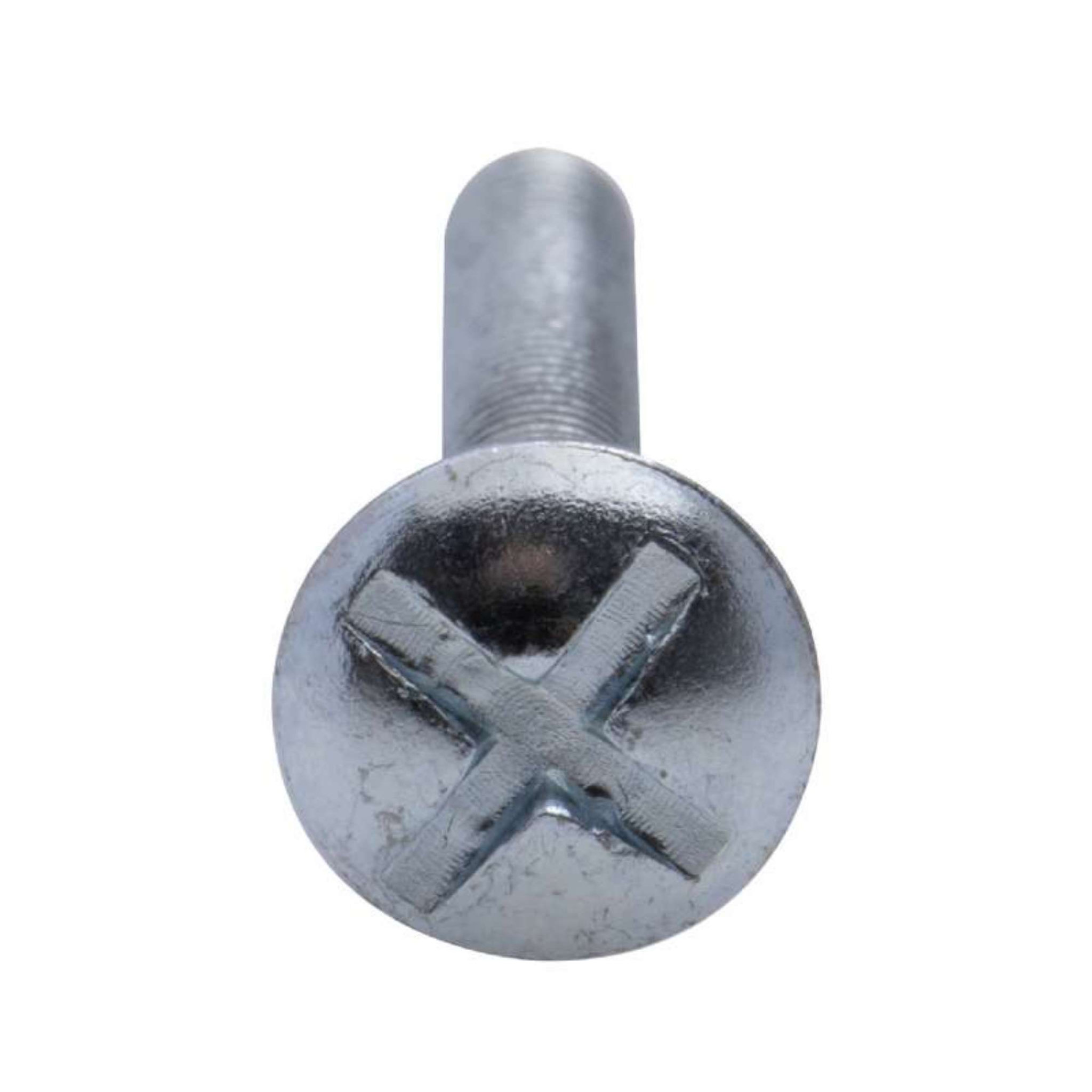 Voir la diapositive 3 :  Boulon poêlier zingué Vissal Ø 6x60mm  lot de 8 boulons
