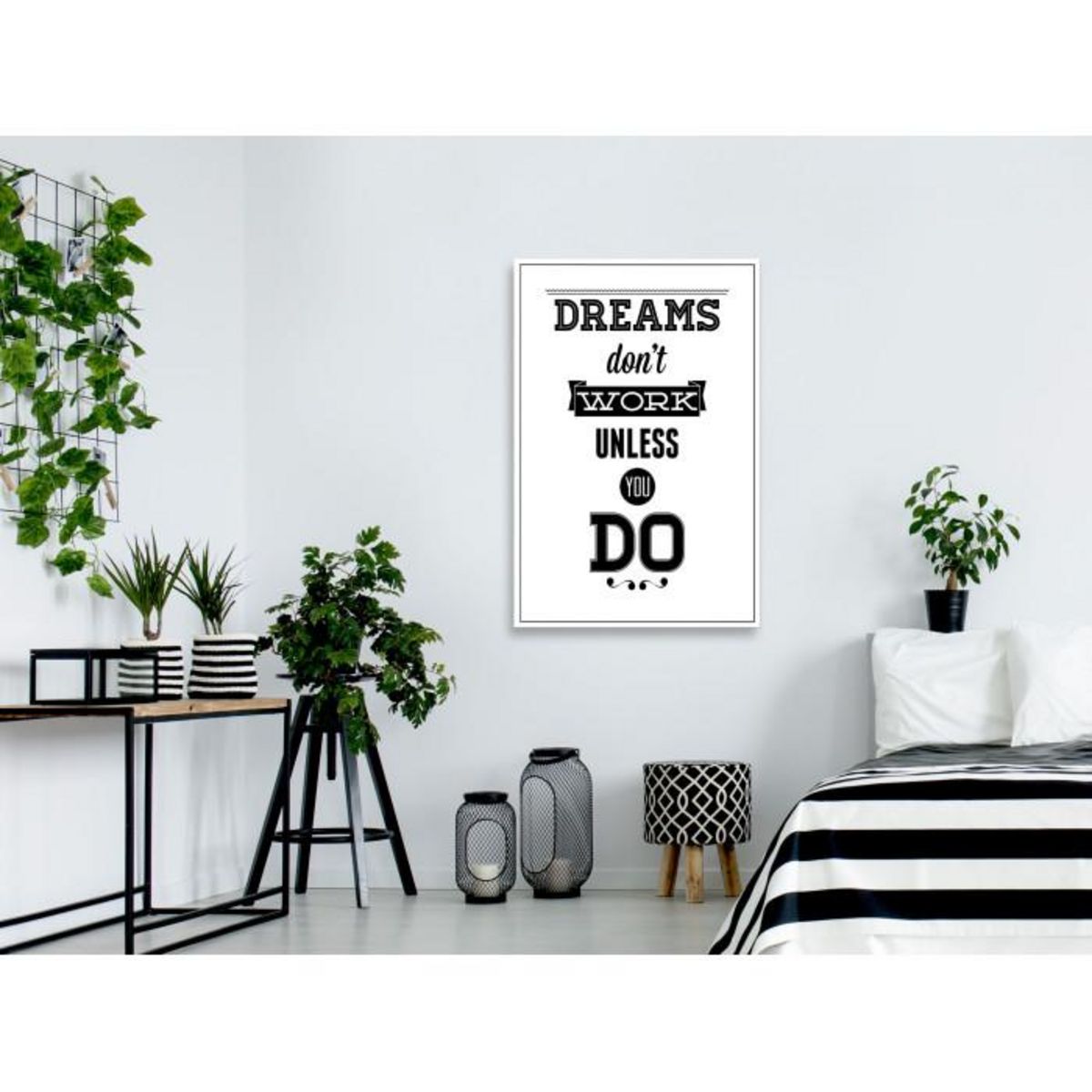 Paris Prix Tableau Imprimé  Dreams Don't Work Unless You Do