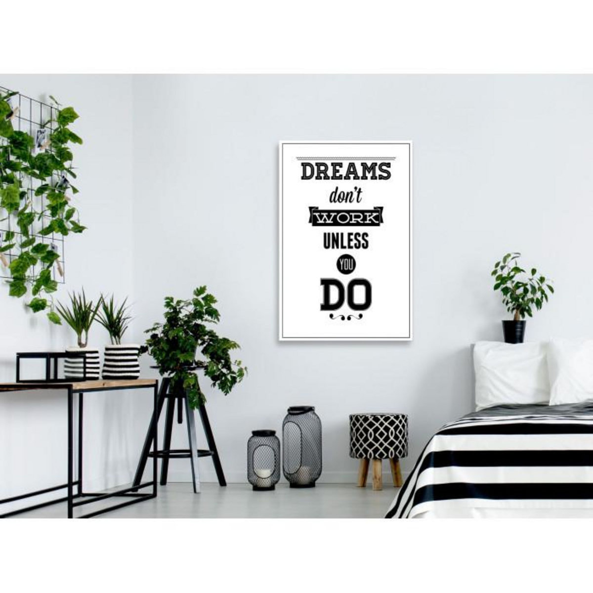 Paris Prix Tableau Imprimé  Dreams Don't Work Unless You Do