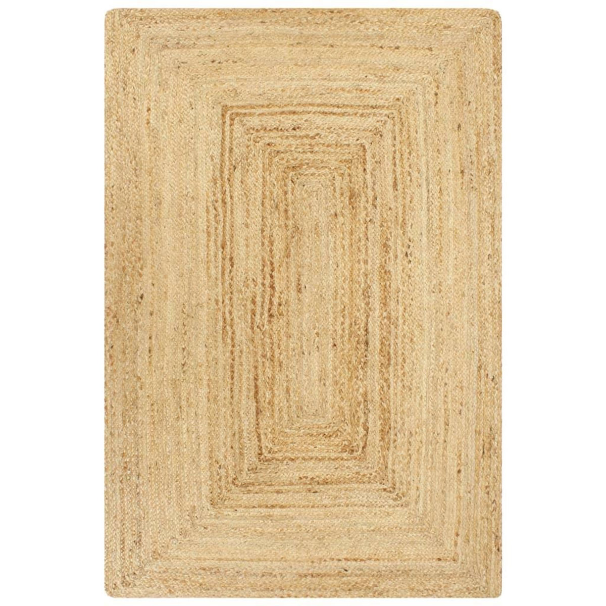 VIDAXL Tapis fait a la main Jute Naturel 80x160 cm