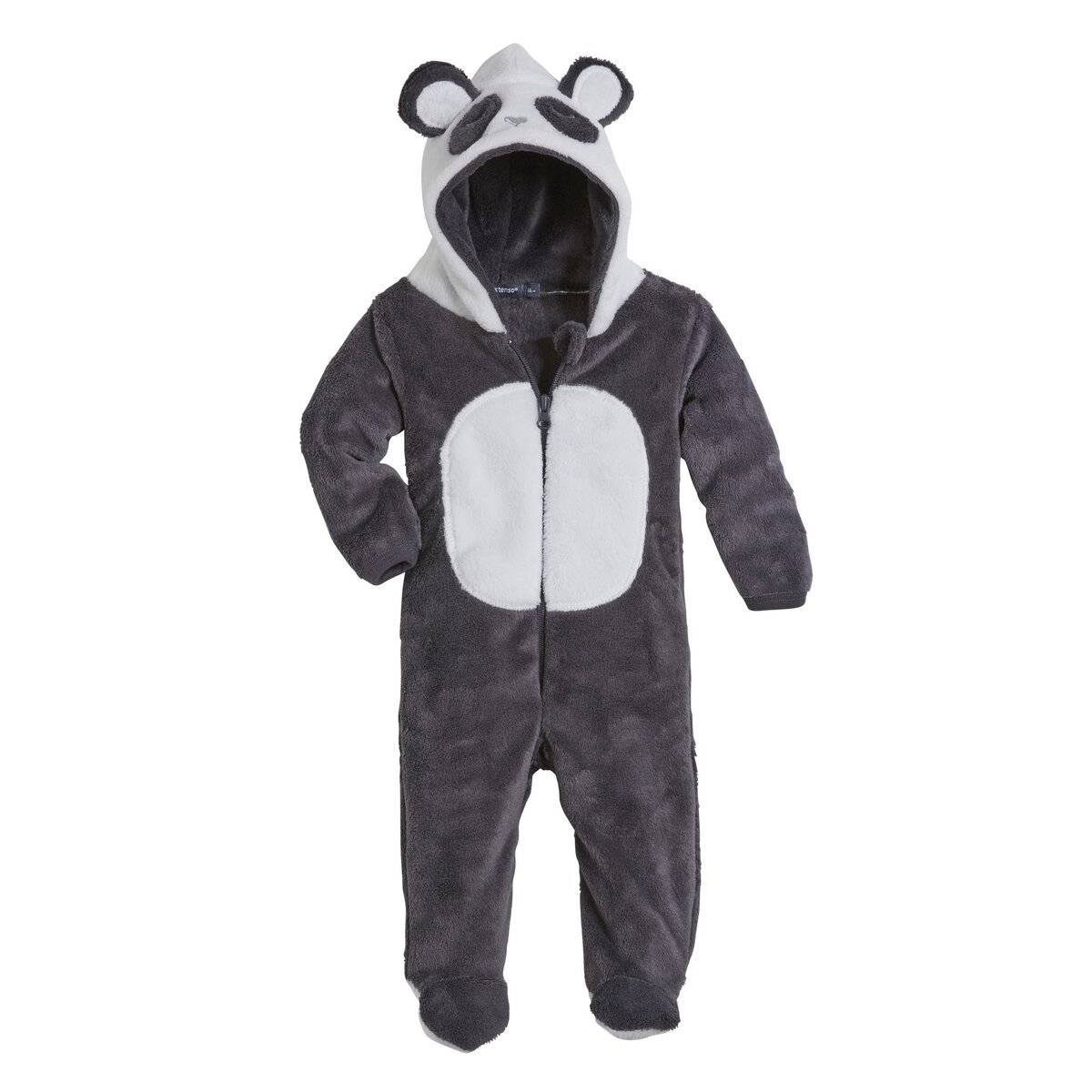 INEXTENSO Combinaison déguisement velours panda bébé fille