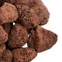 Voir la diapositive 5 : VIDAXL Roches volcaniques 10 kg rouge 3 5 cm