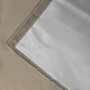 Voir la diapositive 4 : ID MARKET Lot de 2 rideaux thermiques taupe 135x240 cm