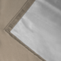 Voir la diapositive 4 : ID MARKET Lot de 2 rideaux thermiques taupe 135x240 cm