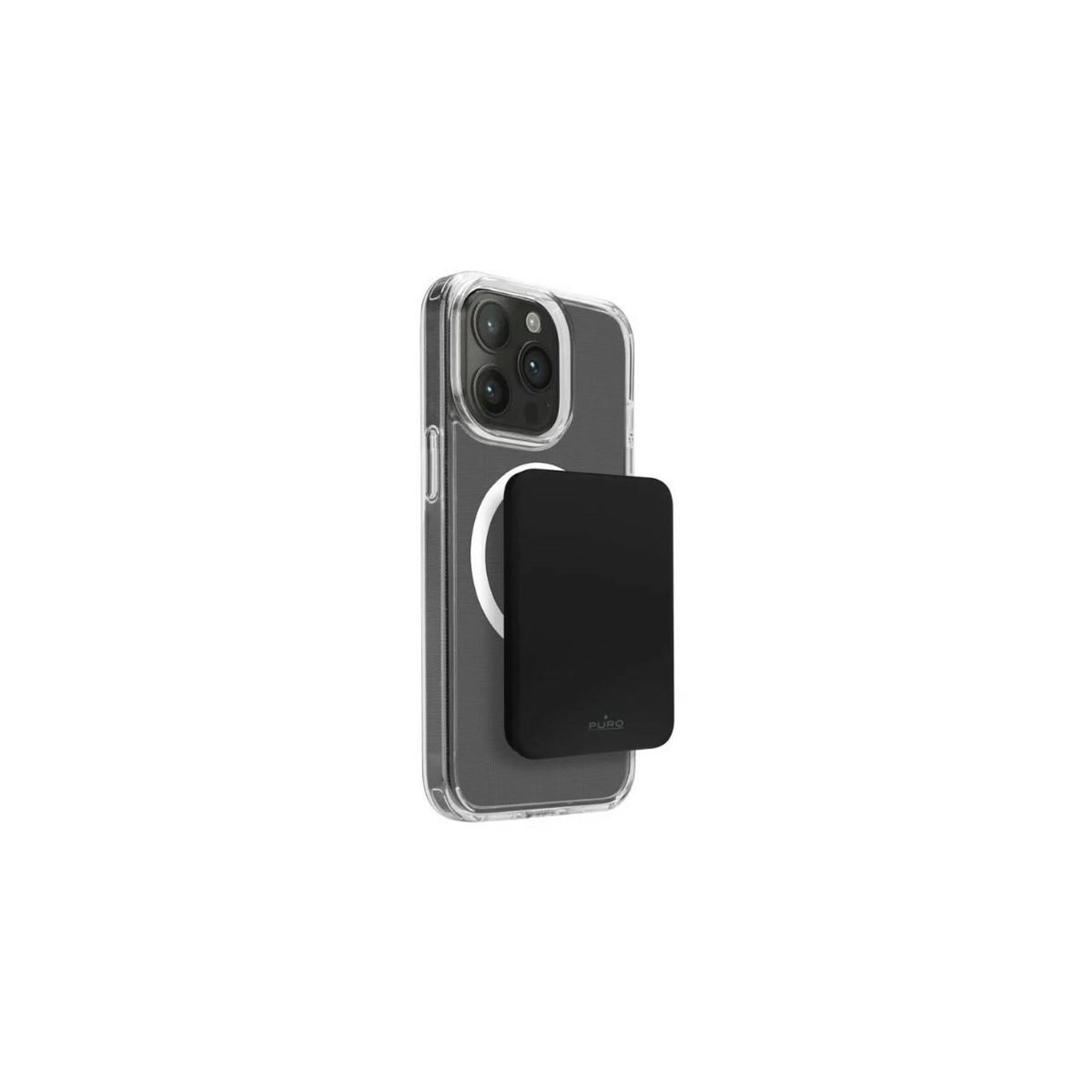 Voir la diapositive 3 : Puro PURO Slim Power Mag Lithium Polymère (LiPo) 4000 mAh Recharge sans fil Noir